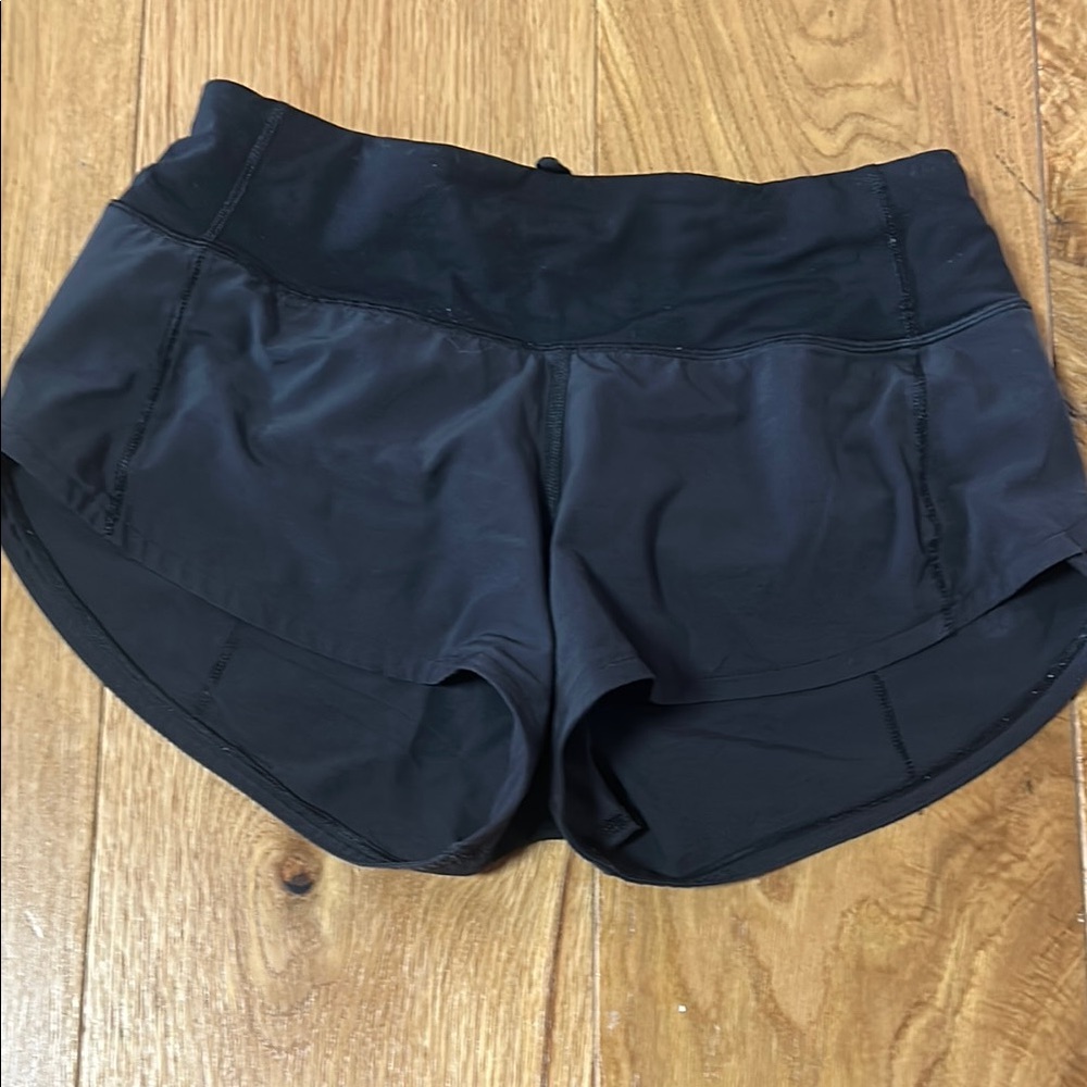 Women's Black Athletic Shorts